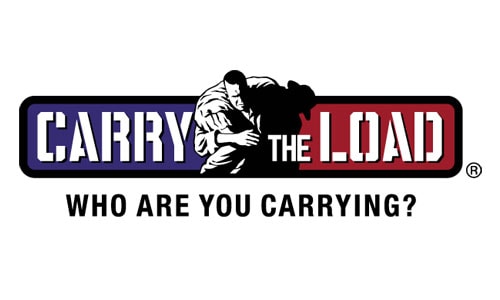 Carry the load, who are you carrying? Logo